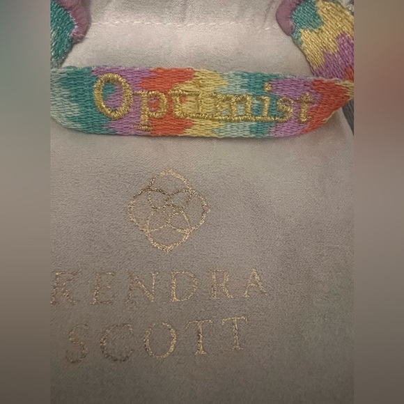 Kendra Scott Optimist Woven 14K Plated Friendship Bracelet - Picture 2 of 4